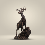 Majestic Stag Statue