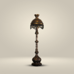 Ornate Metal Floor Lamp