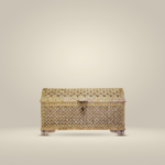 Bone Inlay Dome-Shaped Box