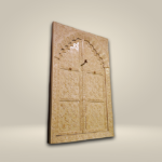 Ornate Wooden Panel Door