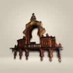 Ornate Wooden Wall Shelf