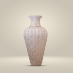 Oriental White Vase