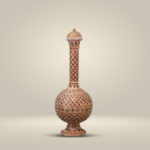Ornate marble vase