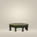 Low Wooden Table with Storage