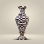 Black and White Ceramic