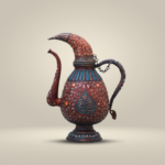 Ornate Copper Pitcher