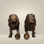 Antique Inspired Lion Statues