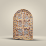 Ornate arched door