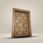 Ornate Wooden Panel Door