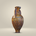 Multi-colored Ceramic Vase