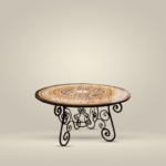 Round Mosaic Table