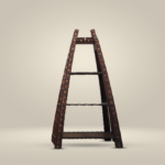 Multi-Level Wooden Stand