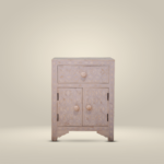 Pale Wood Nightstand