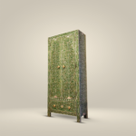 Handcrafted Wardrobe with Inlay